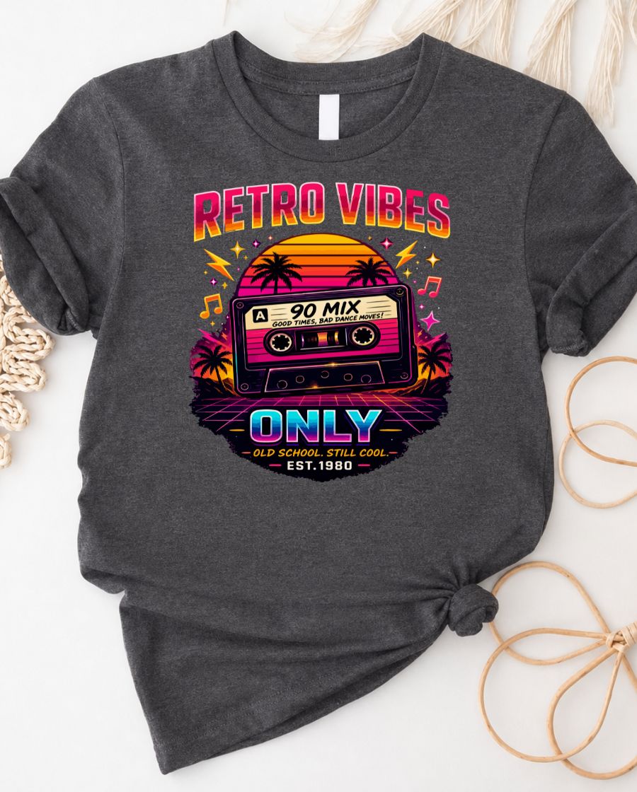 Retro Vibes  T‑Shirt