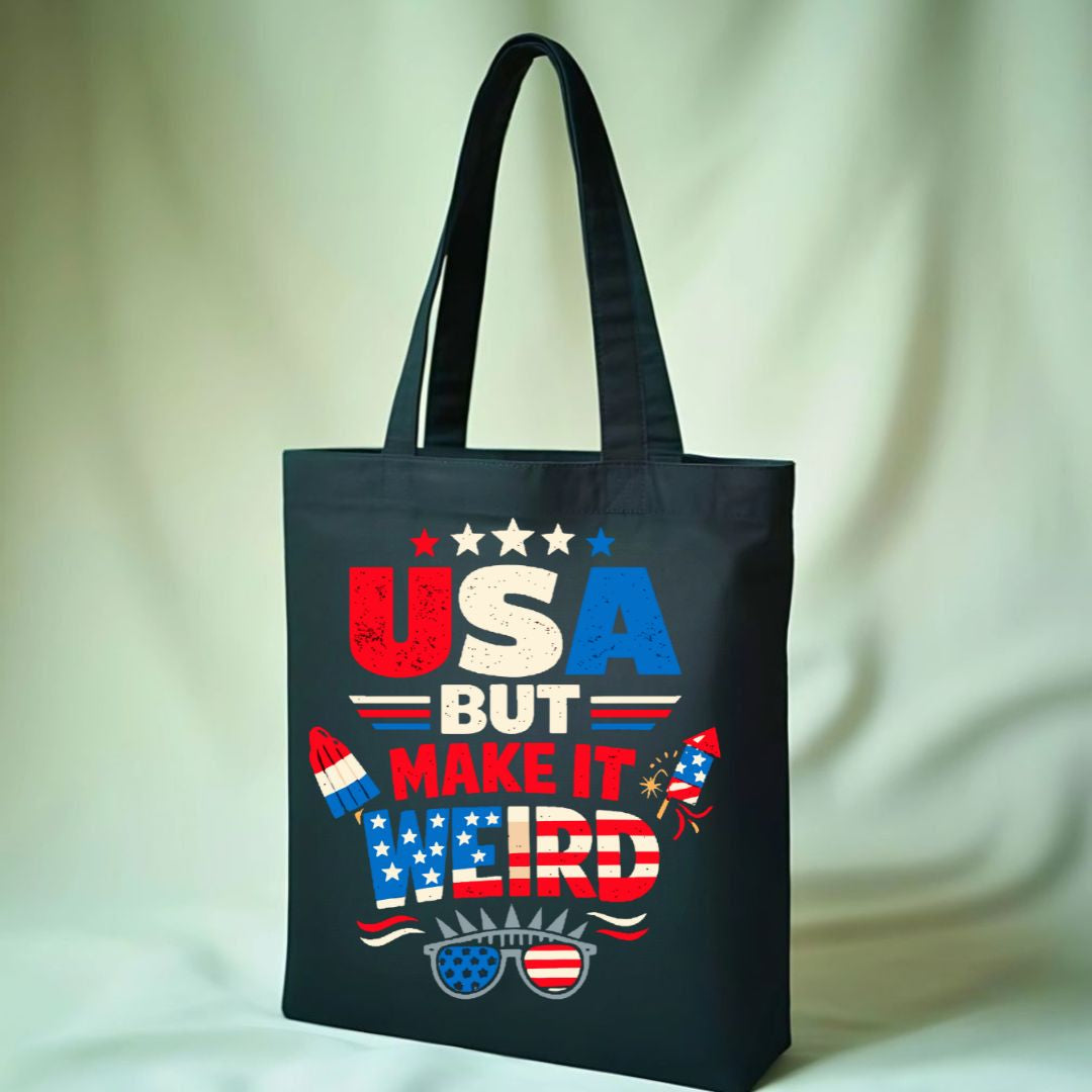 USA Patriotic Graphic Tote Bag