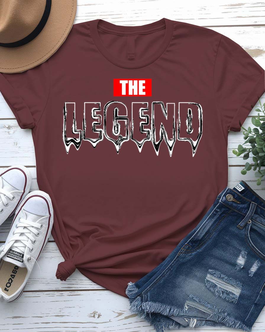 The Legend  Streetwear T-Shirt — Bold Graphic Tee