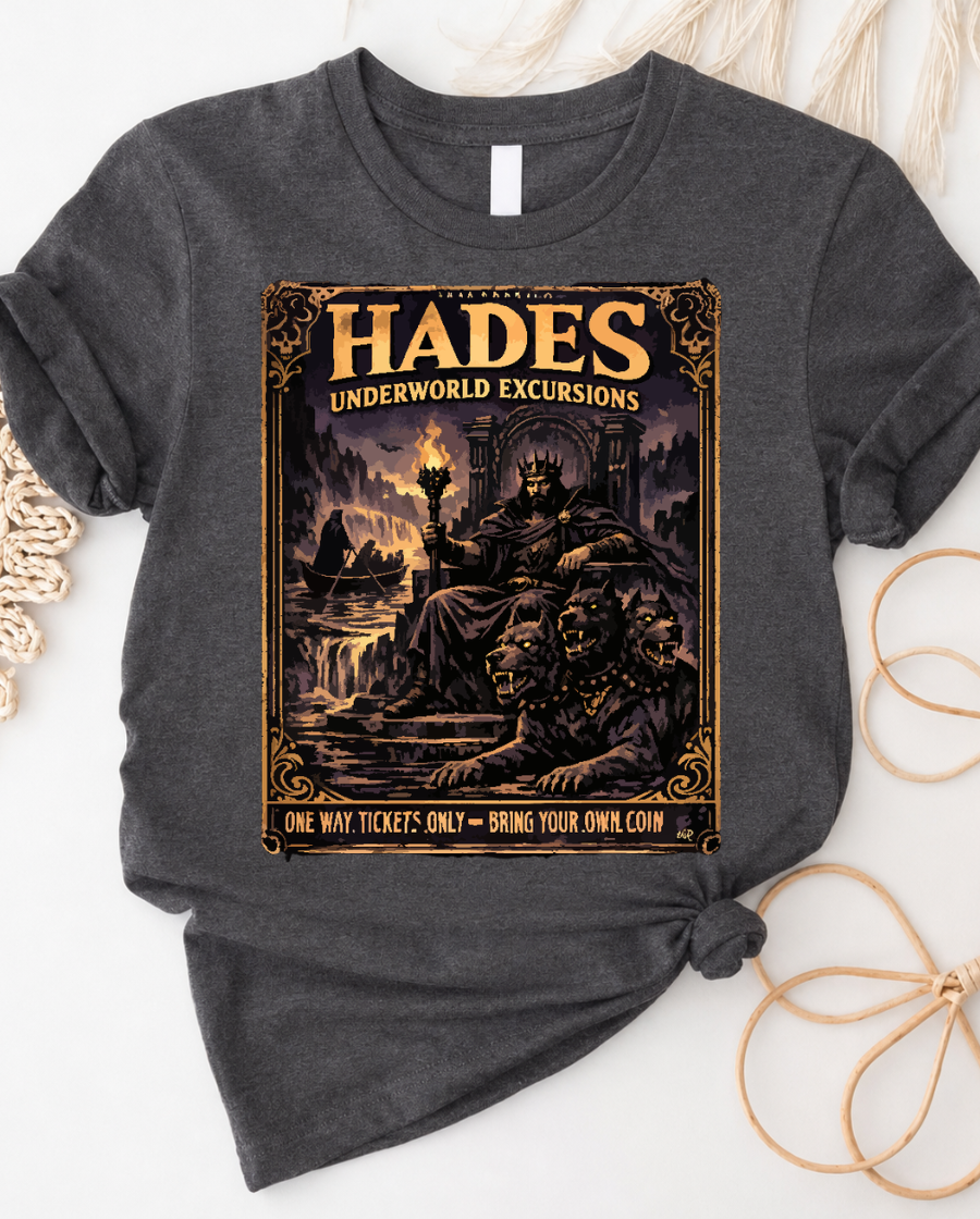 Hades Underworld Excursions Graphic Tee