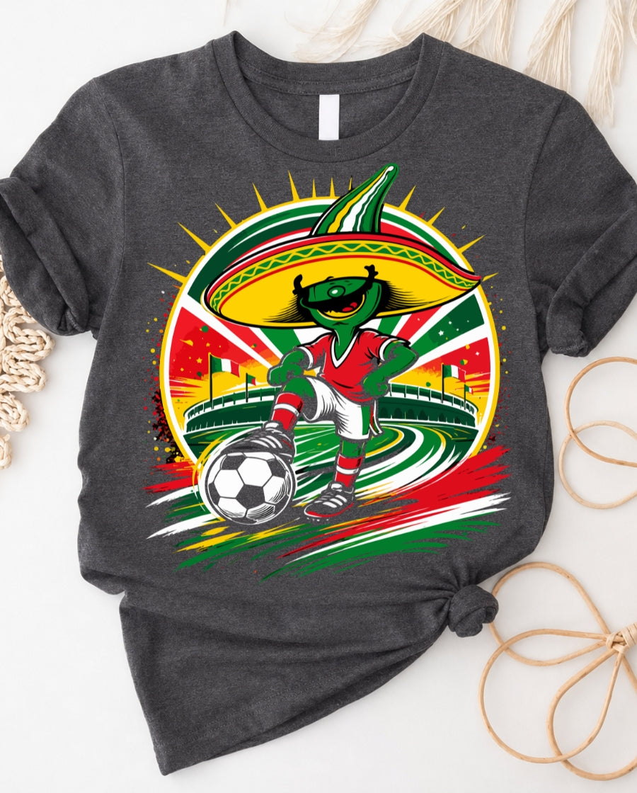 Mexico football Tee Traditional