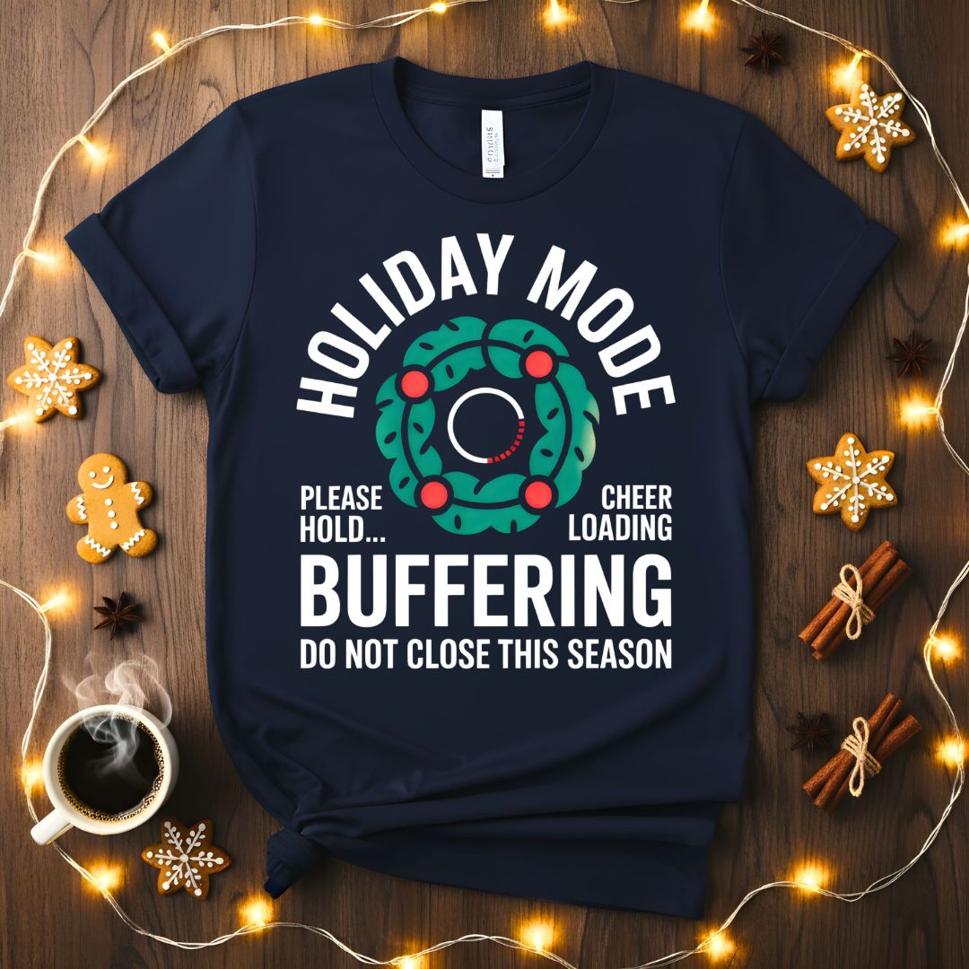 "Holiday Mode Activated" Funny Vacation T-Shirt