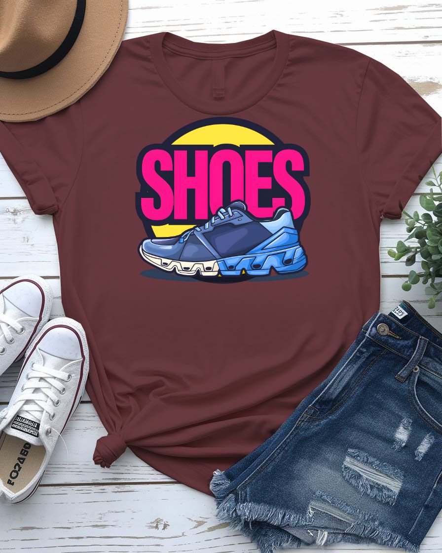 Streetwear Shoes Tee — Urban Skate Sneaker Graphic T-Shirt