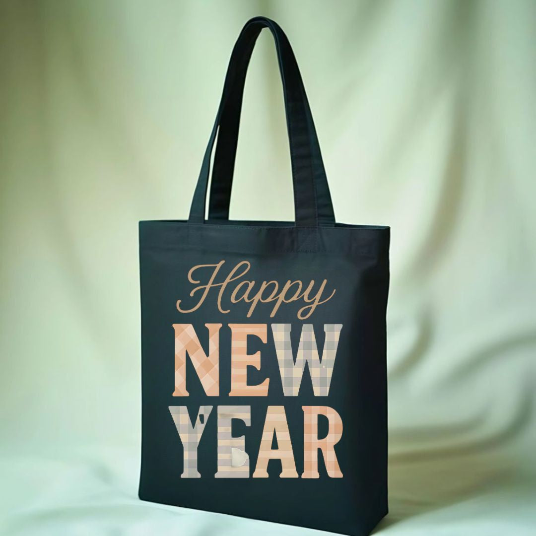 Happy New Year Tote Bag