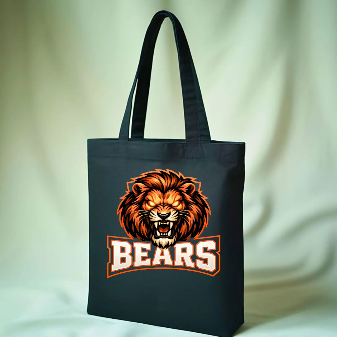 Bears Animal Meme Graphic Tote Bag