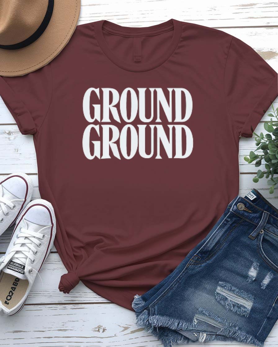 Ground Tee — Casual Graphic T-Shirt