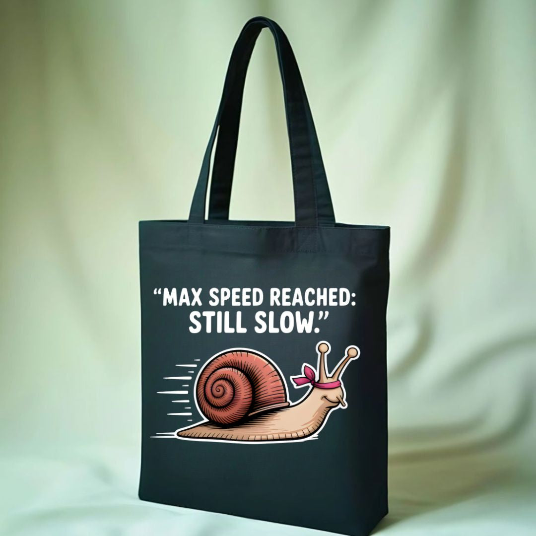 "Still Slow" Cute Sloth &amp; Slow Living Tote Bag