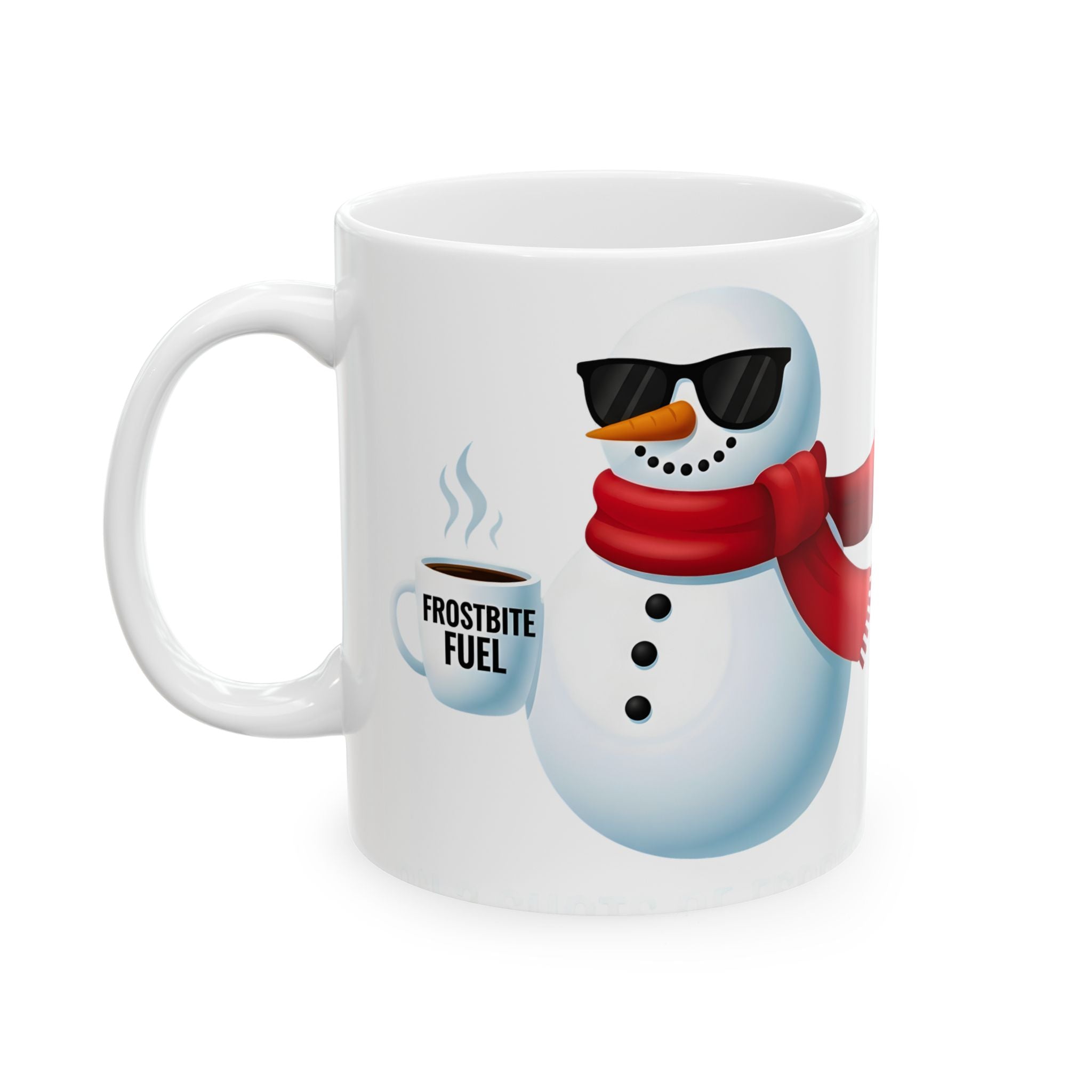 Frsotbite Fuel Coffee Christmas Ceramic Mug