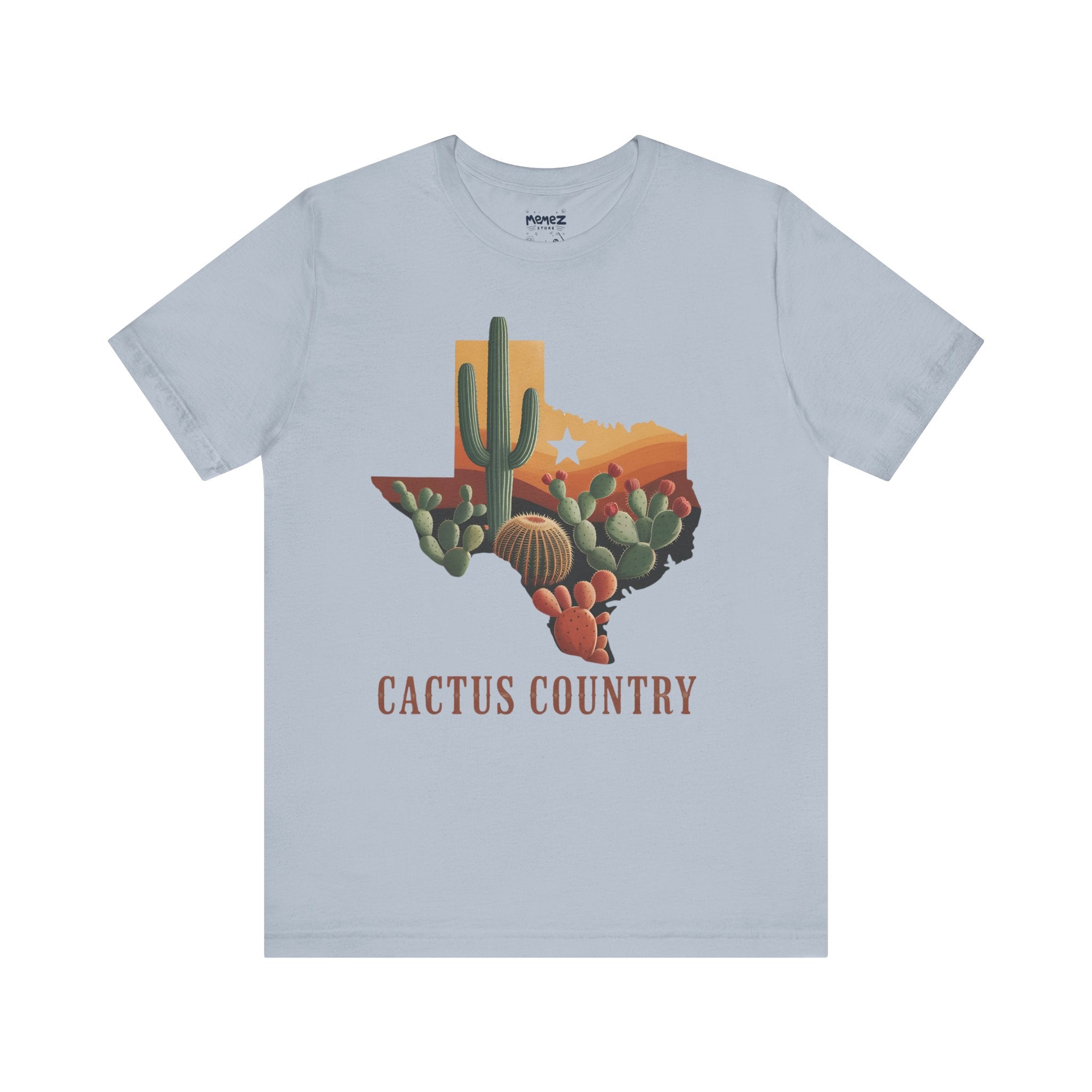 Cactus Country Funny Tee By Memez Store