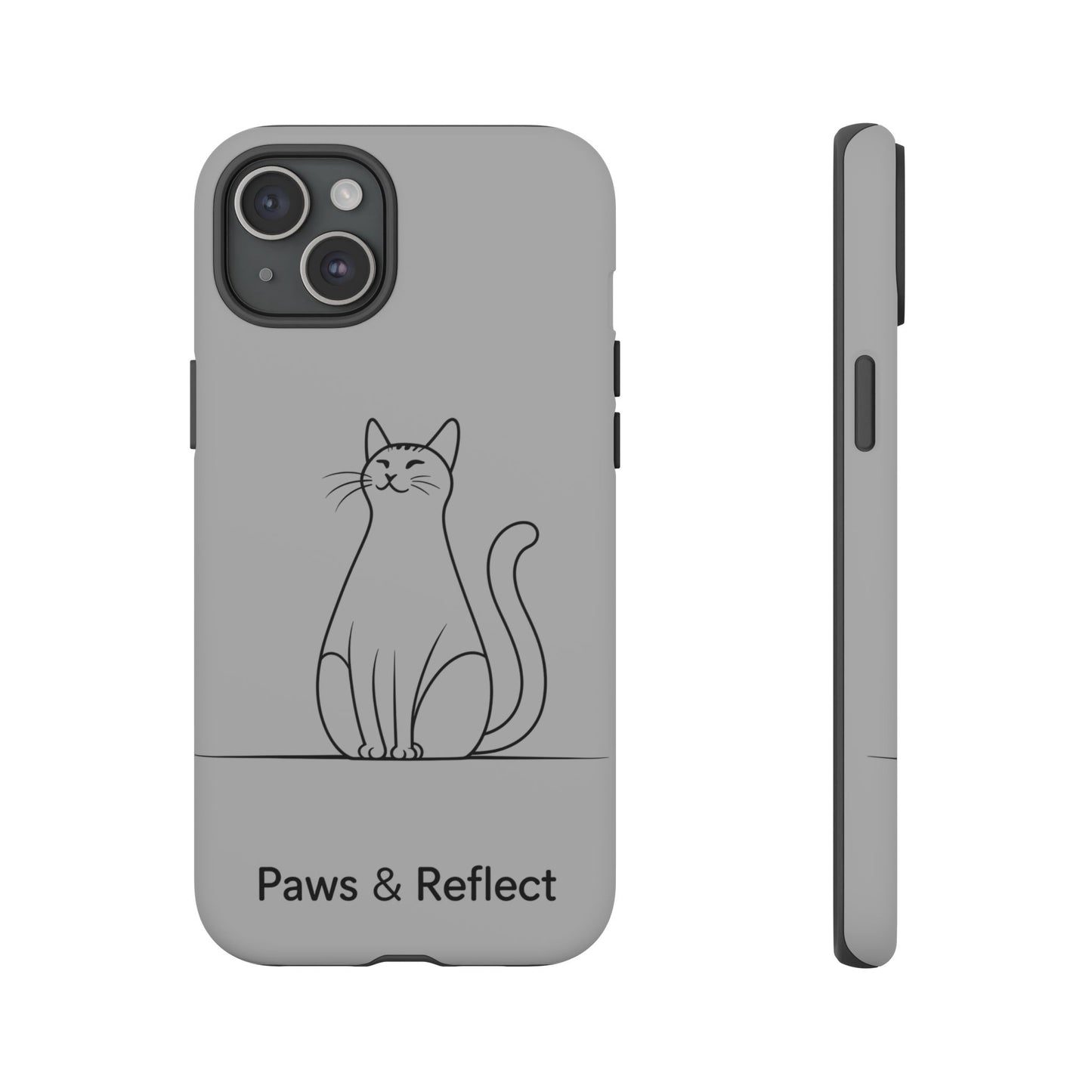 Paw and Reflect Pet Lovers iPhone Case By Memez Store