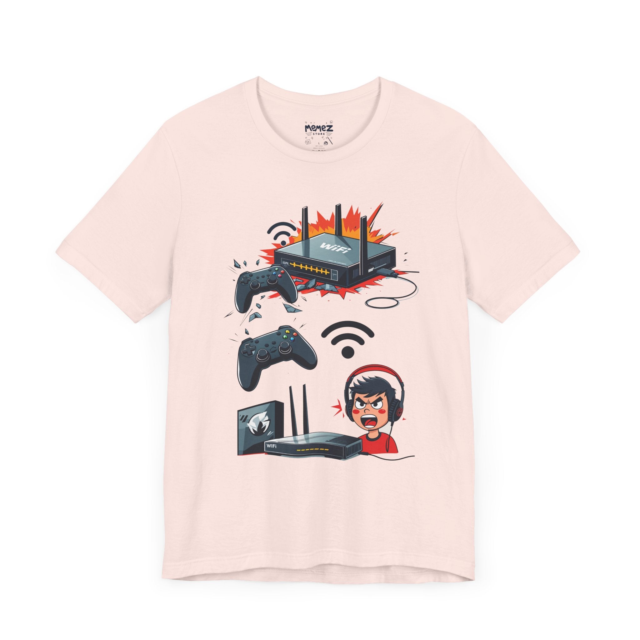 Gamer Tee for Console Gamers - Unisex Jersey Short Sleeve Tee