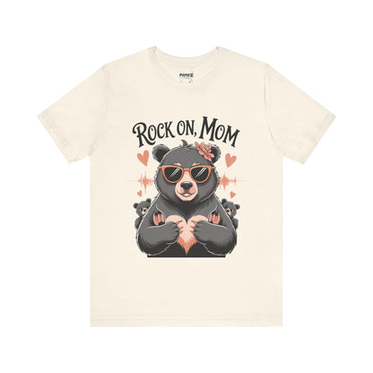 Rock On Mom FUnny Mama Bear Meme Tee By Memez Store