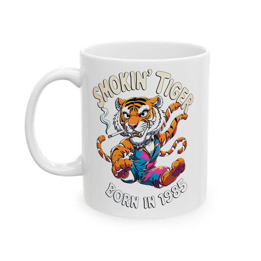 Smokin Tiger born in 1985 Mug by Memez store