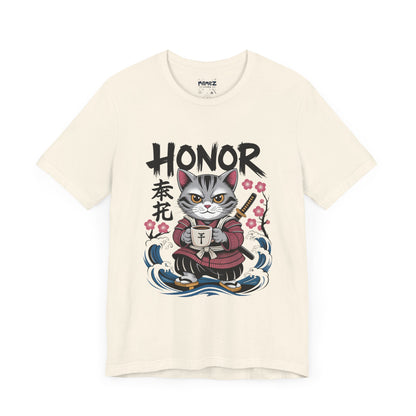 Japanese Noodle Funny Cat Tee