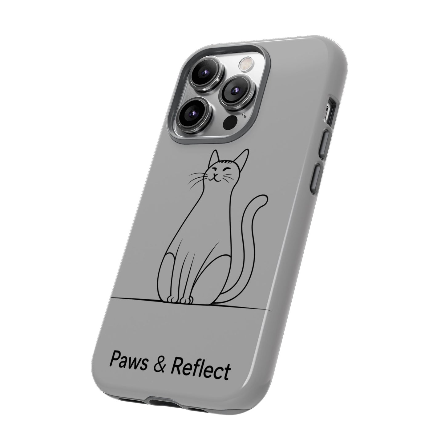 Paw and Reflect Pet Lovers iPhone Case By Memez Store