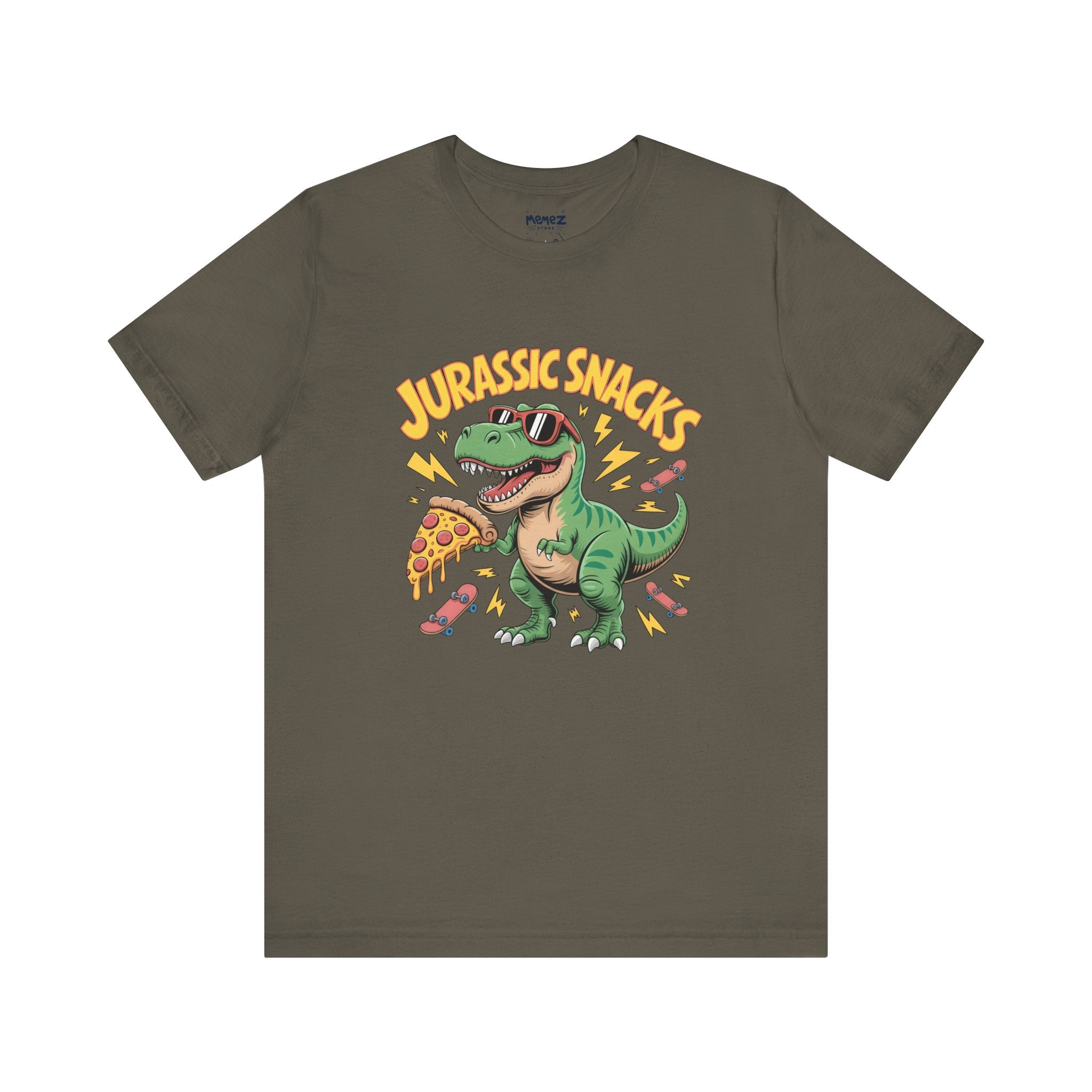 Jurassic Snacks Food Meme Tee
