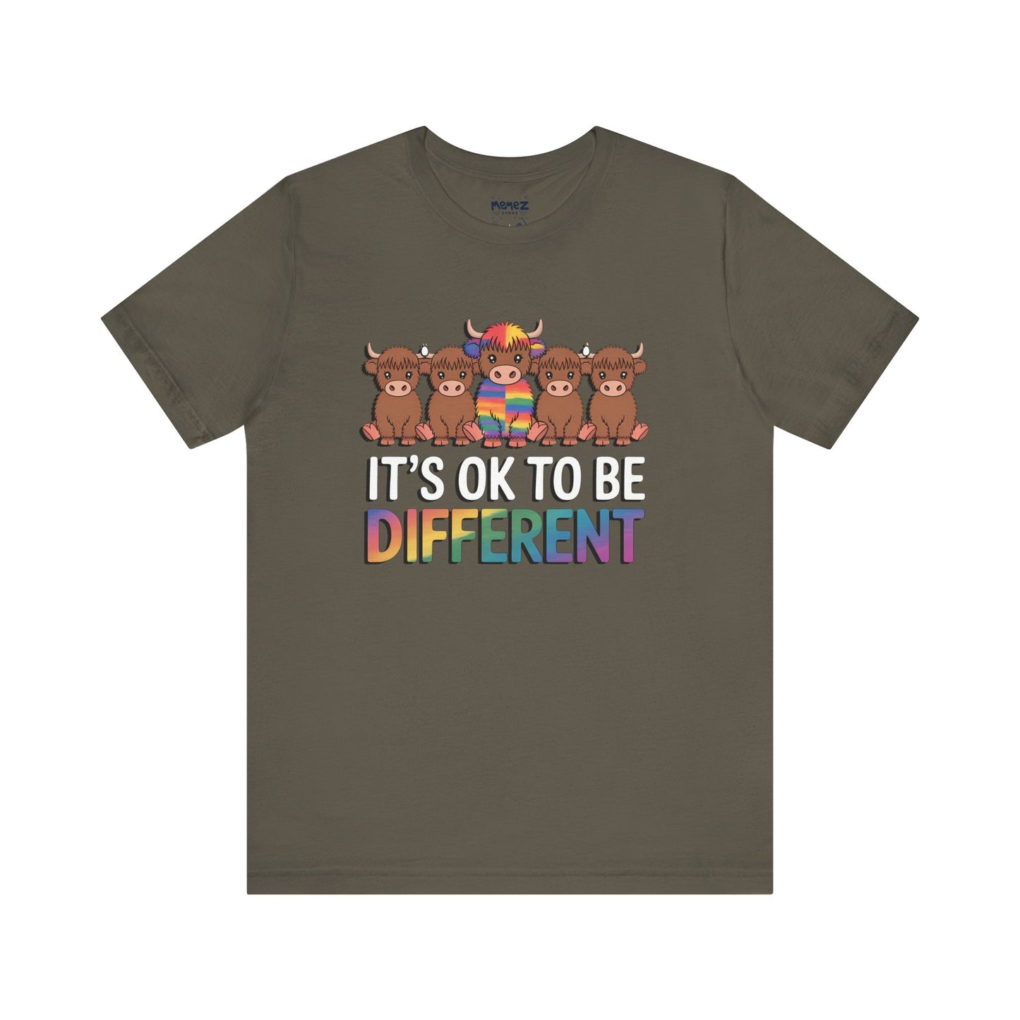 Its Ok To Be Different A Animal Lover's funny Tee By Memez Store