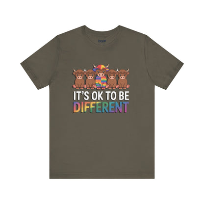 Its Ok To Be Different A Animal Lover's funny Tee By Memez Store