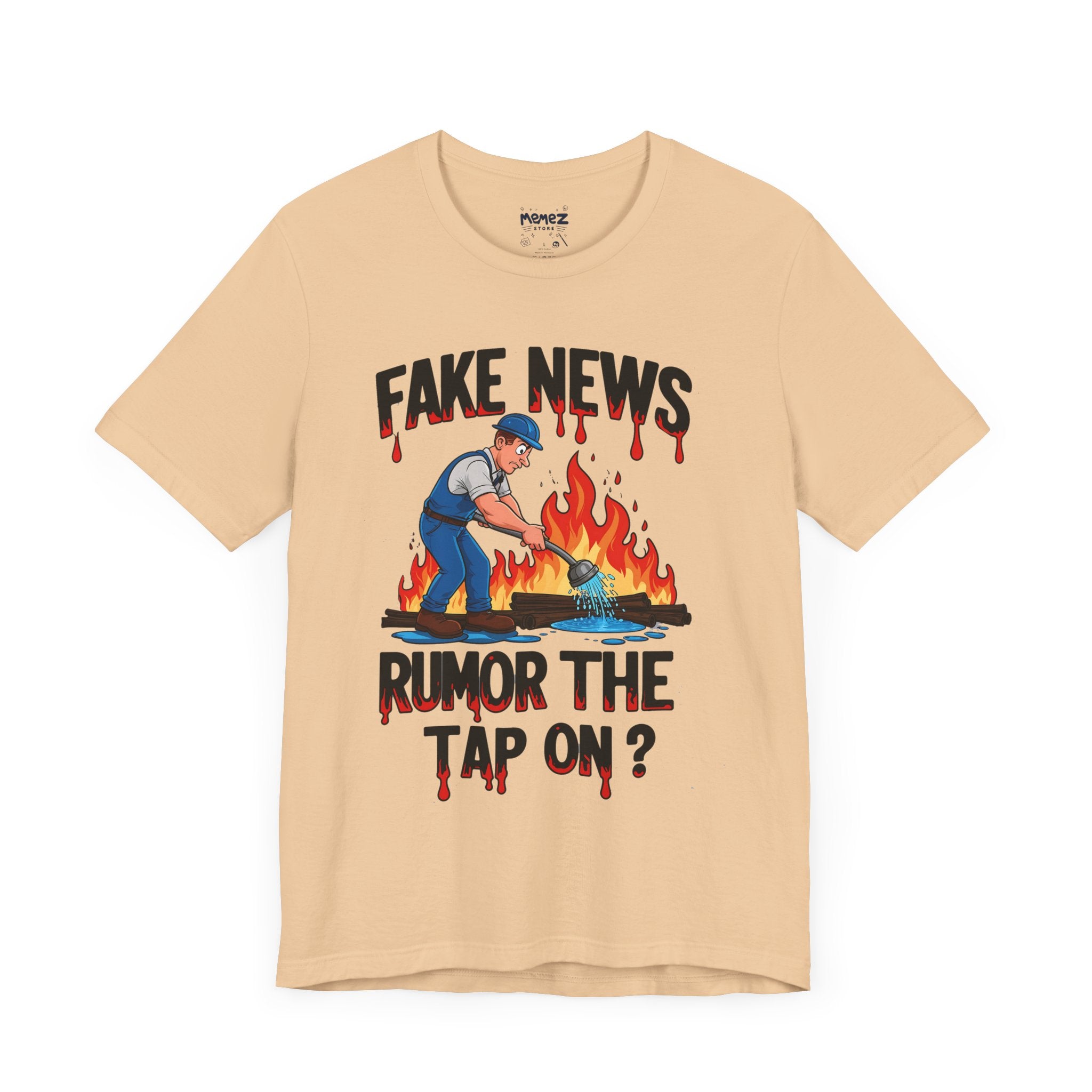 Fake News  Funny & Meme Unisex T-shirt By Memez Store