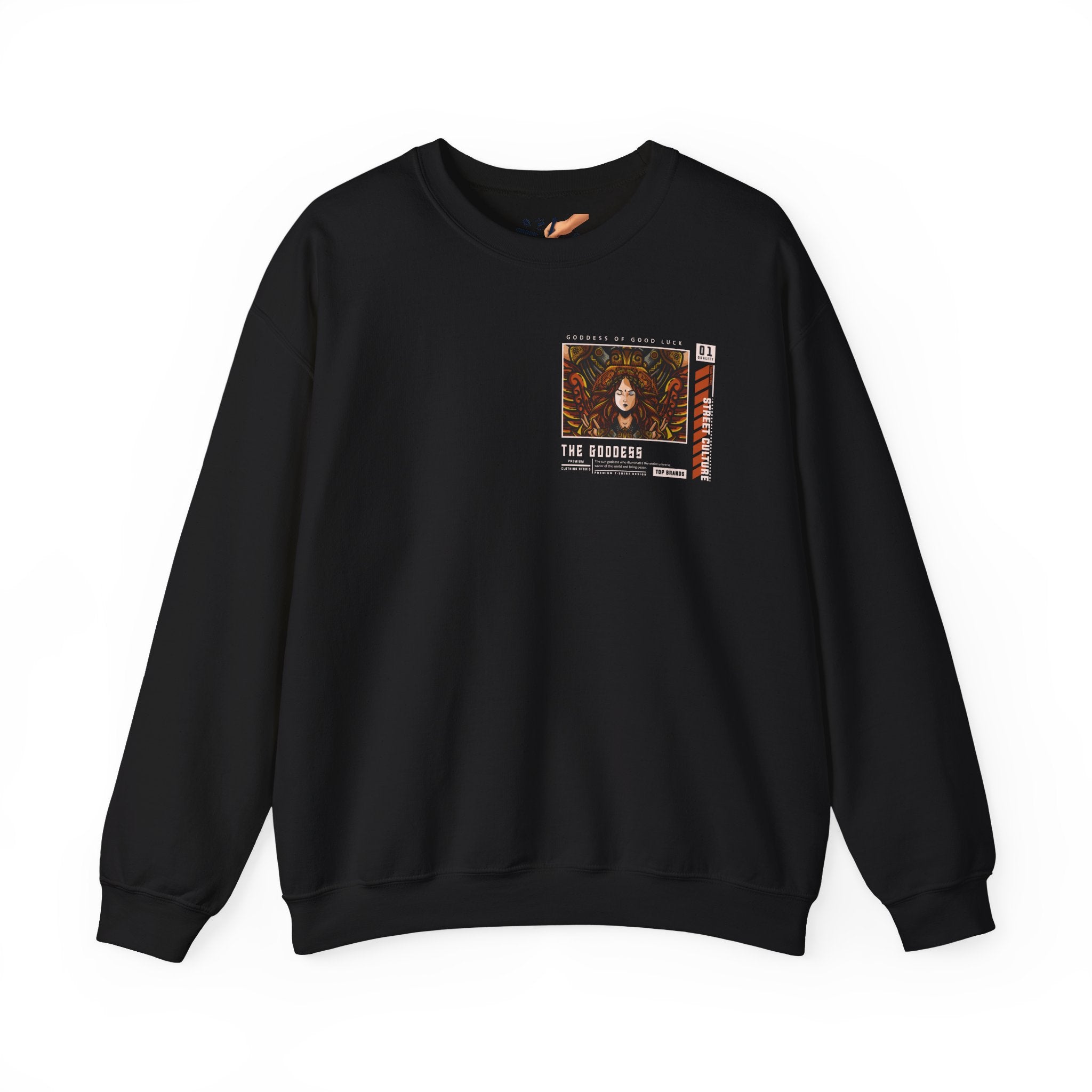 Goddess Crewneck Sweatshirt — Empowering Feminine Vibes