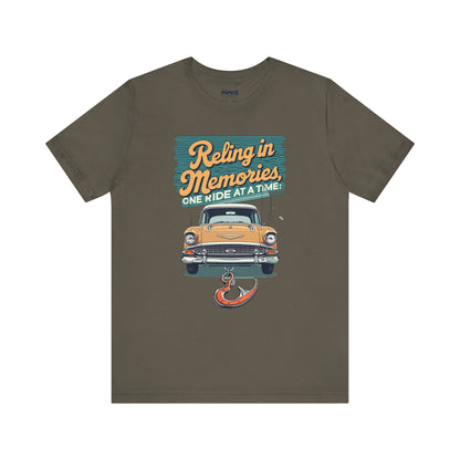 Rolling Memories Vintage Car Lover's FUnny meme Tee By Memez Store