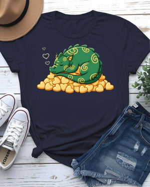 Valentine Dragon Graphic Streetwear T-Shirt