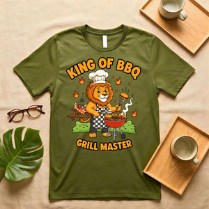 King of Bar B Q Vintage Grill Master T-Shirt