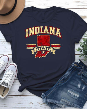 Vintage Indiana State Pride T-Shirt
