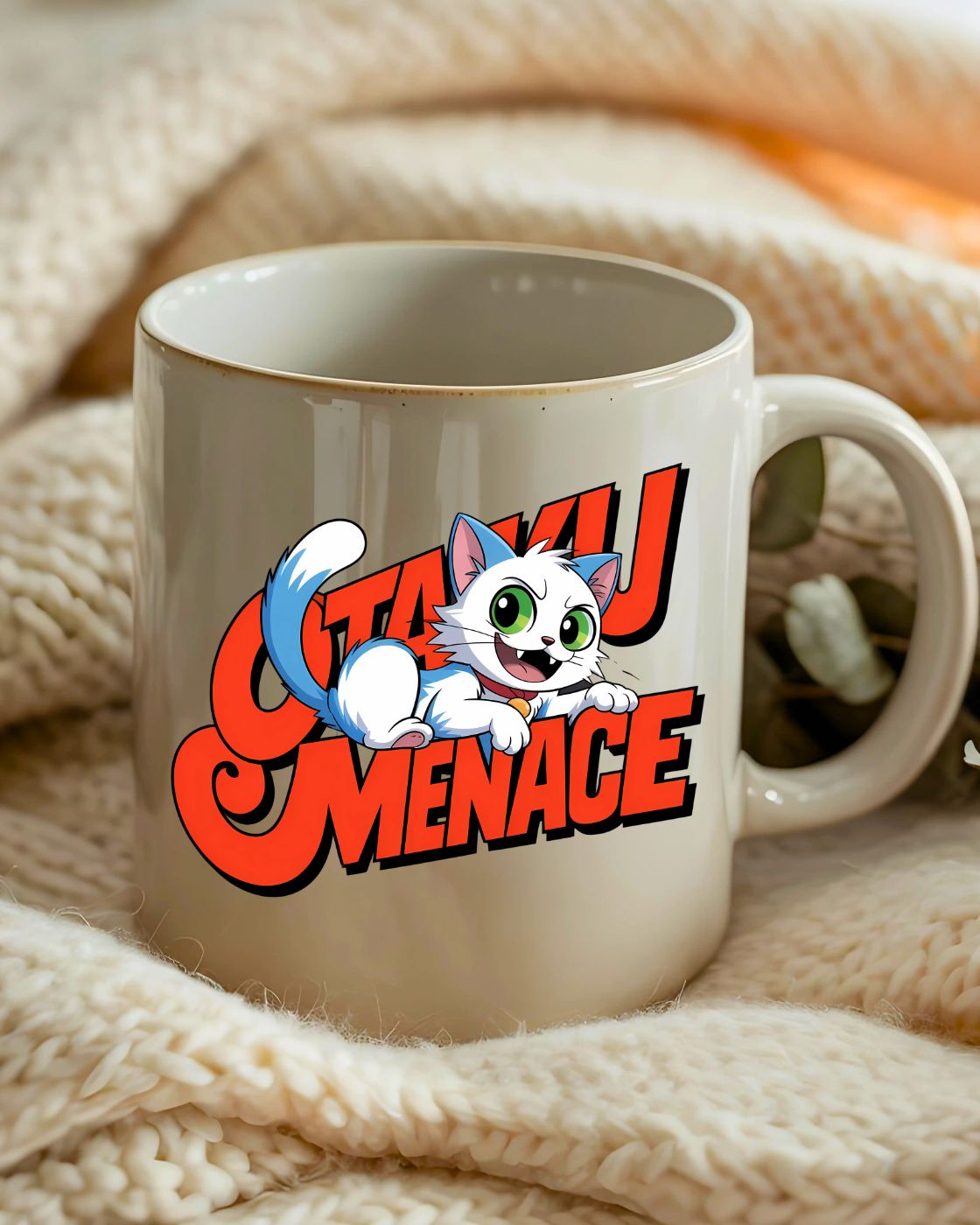 “11oz &amp; 15oz Japanese Cat Meme Mug by Memez Store”