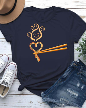 Valentine Flame Graphic Streetwear T-Shirt