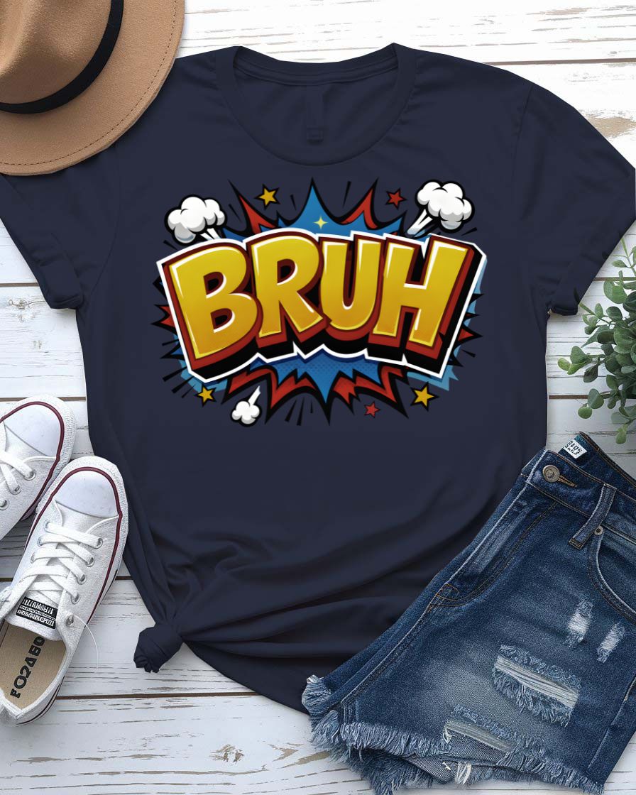 Bruh Graphic T-Shirt
