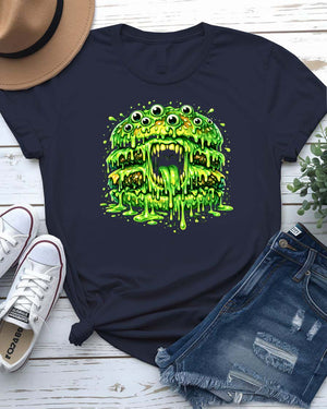 Alien Burger Graphic Streetwear T-Shirt