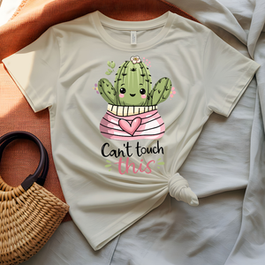 Can't Touch This Graphic T-Shirt with bold 90s rap text