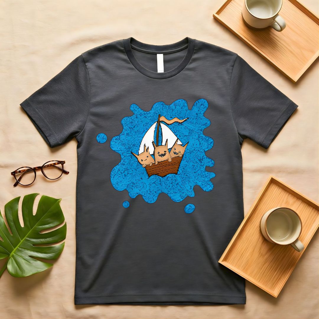 Need One Boat and Three Only Viral Logic Puzzle T-Shirt