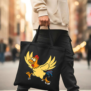 Funny Bird Graphic Tote Bag