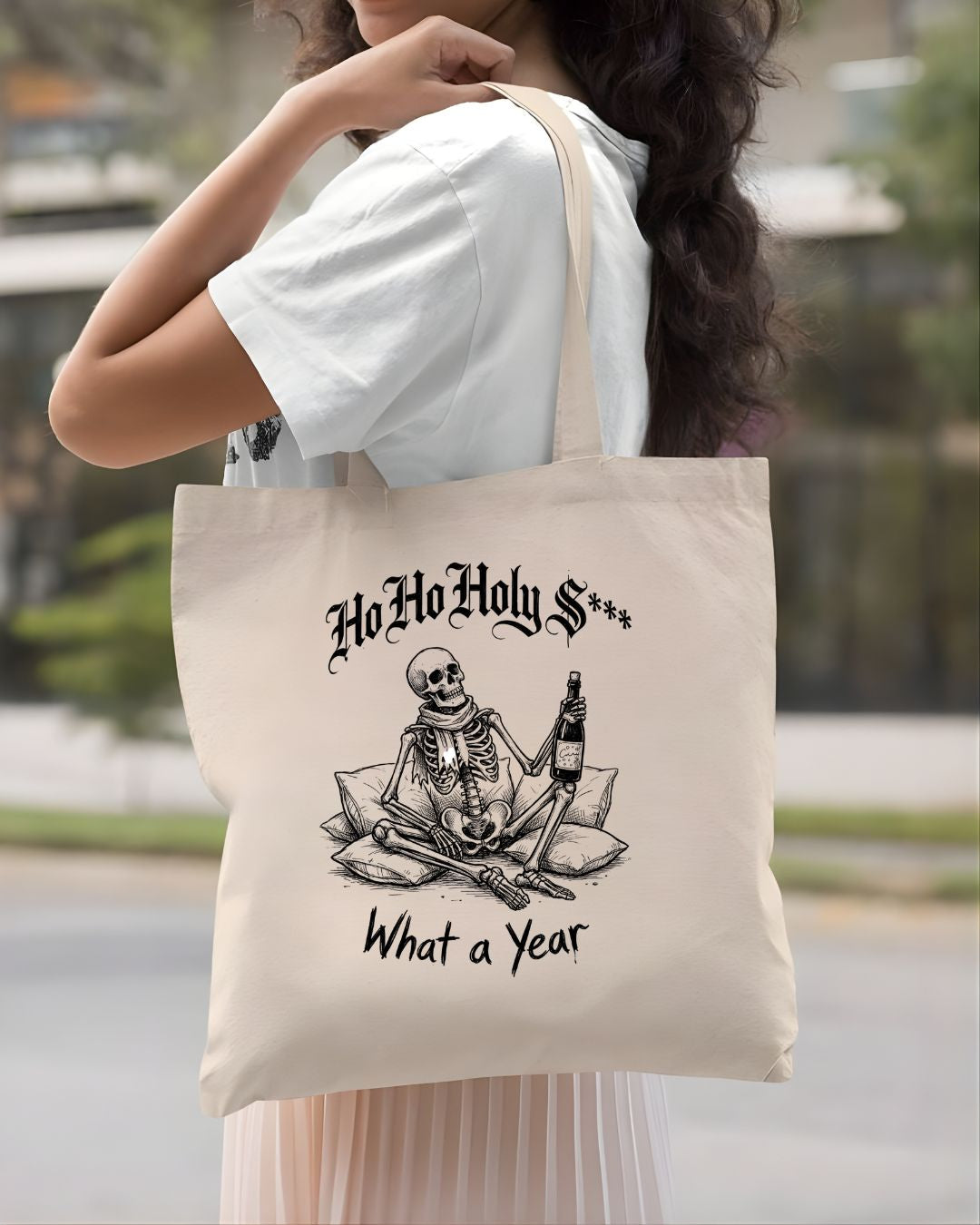 What A Year Funny Understated Sarcasm Tote Bag