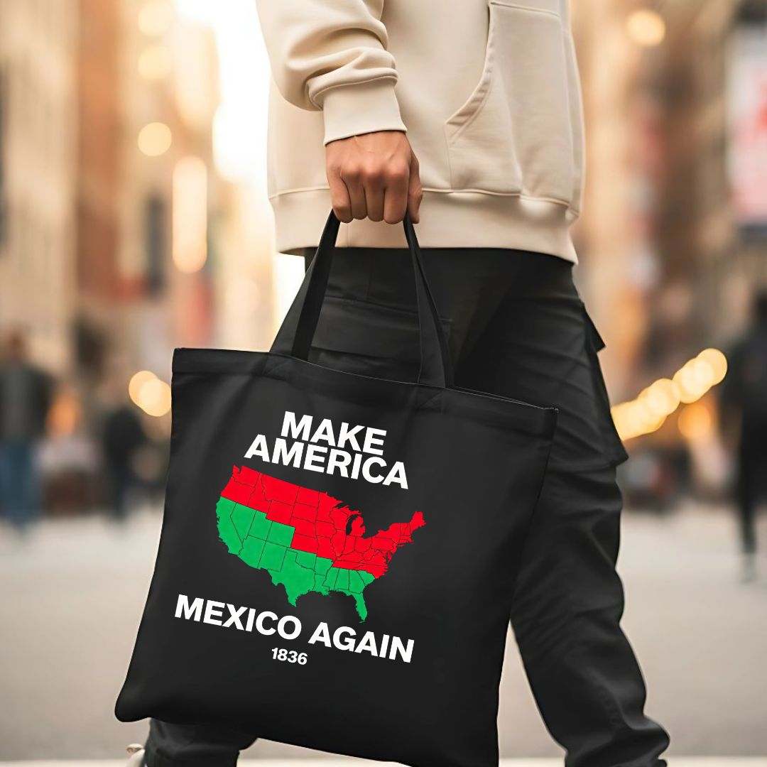 Mexican Cultural Design Tote Bag with Alebrijes Pattern