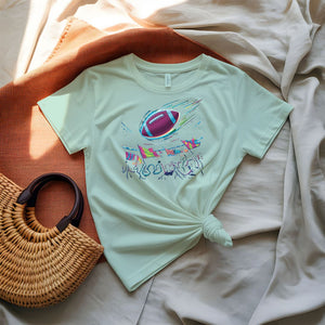 American Football Graphic T-Shirt by Memez Store