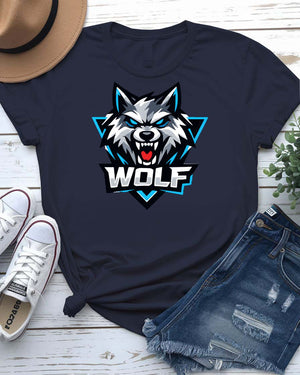 Wolf Graphic Streetwear T-Shirt