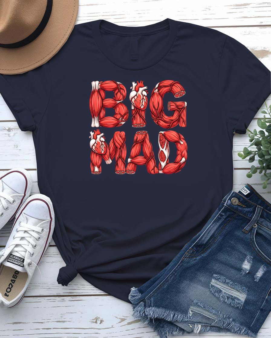Bid Mad Graphic Streetwear T-Shirt