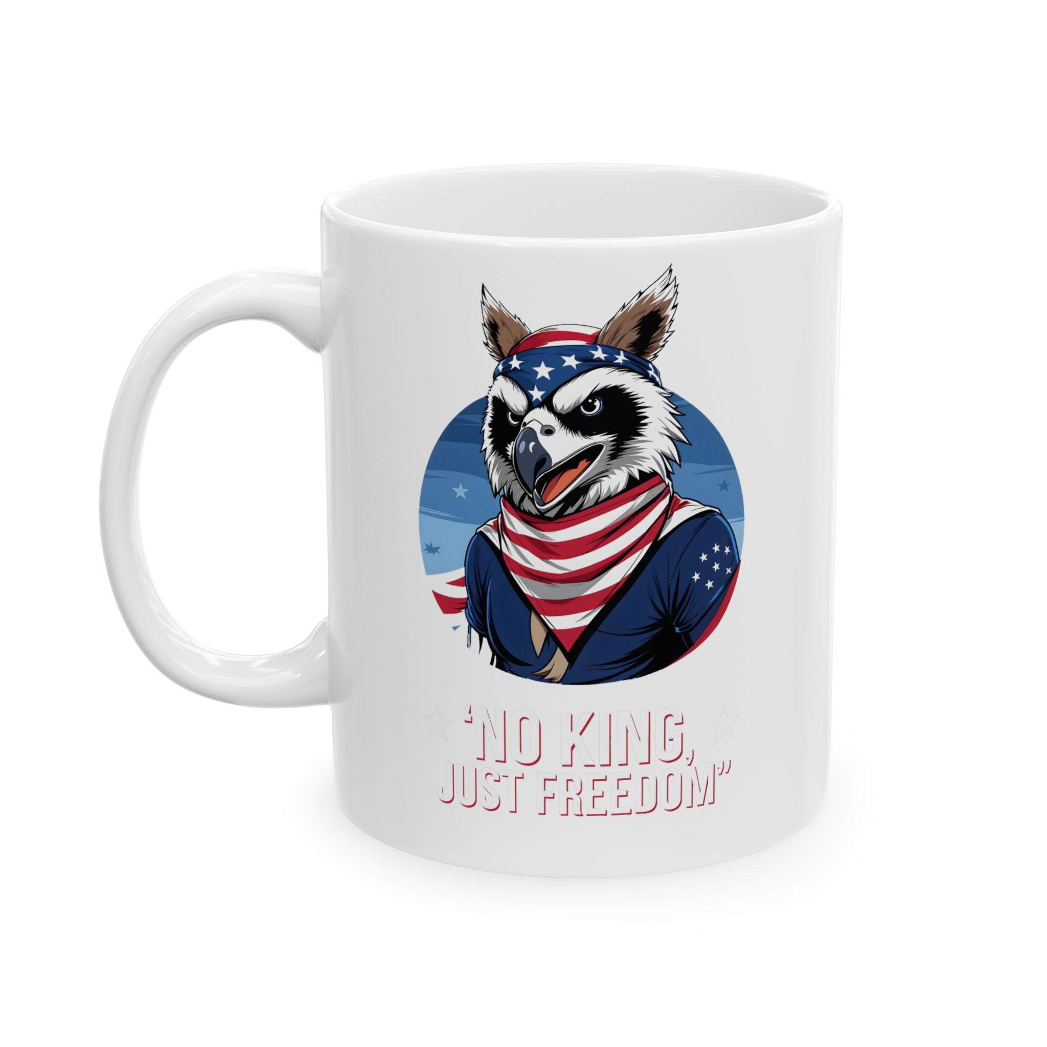 No King Just Freedom Mug By Memez Store