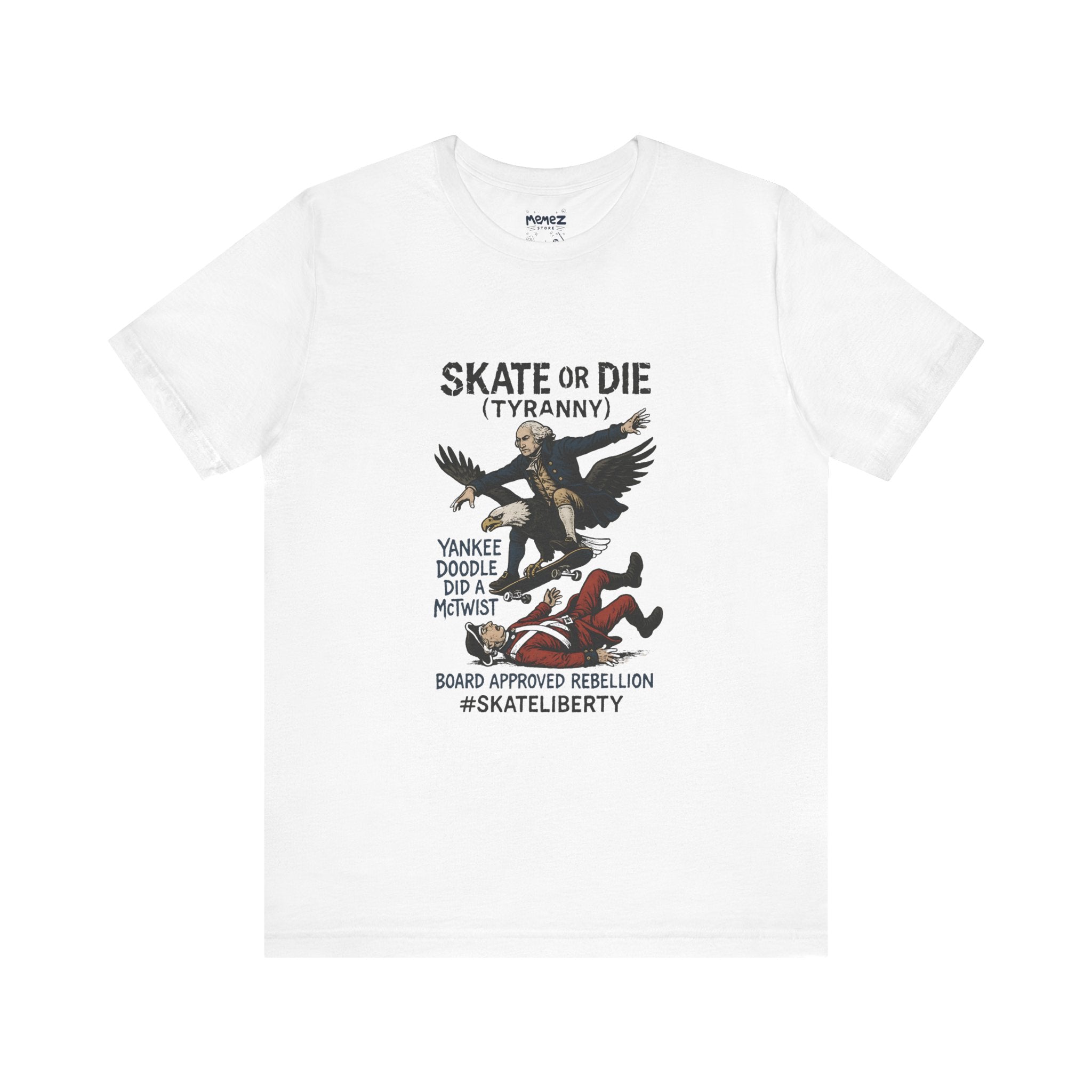 Skate or Die Funny Tee By memez Store