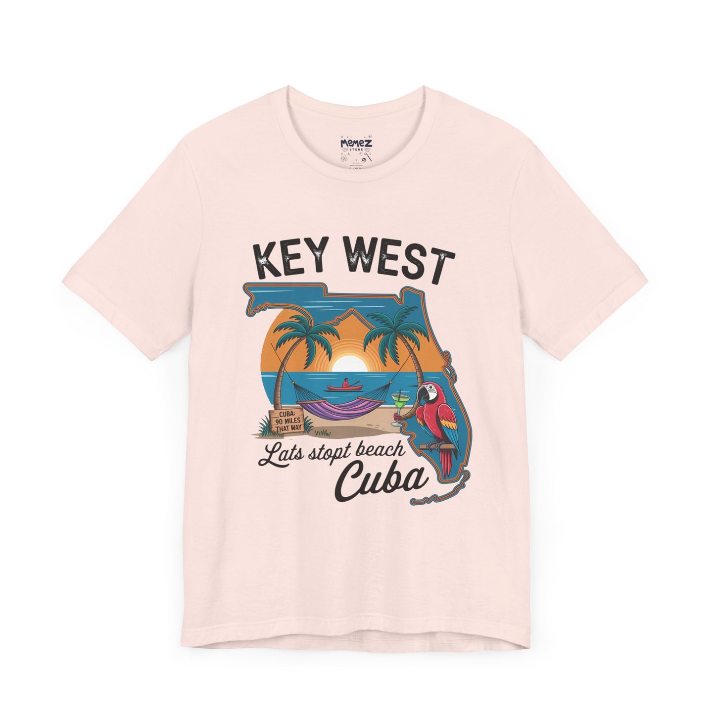 KeyWest Cuba A funny and Adventures Tee By Memez Store