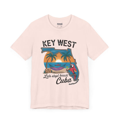KeyWest Cuba A funny and Adventures Tee By Memez Store