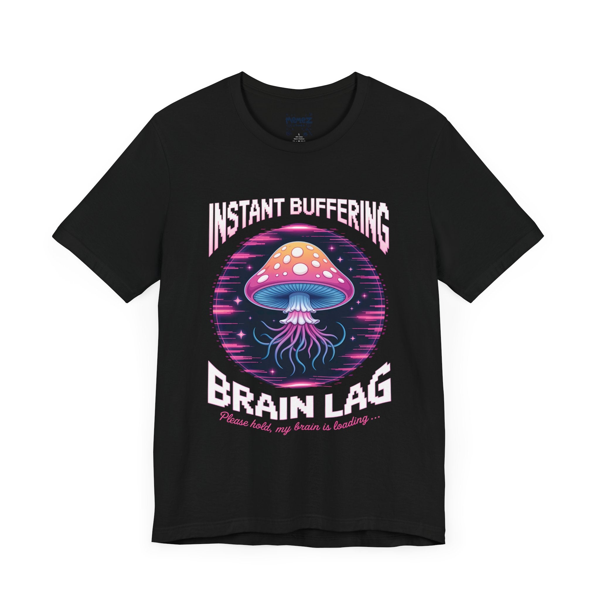 Gamer Tee - Instant Buffering Brain Lag Unisex Jersey Short Sleeve Tee