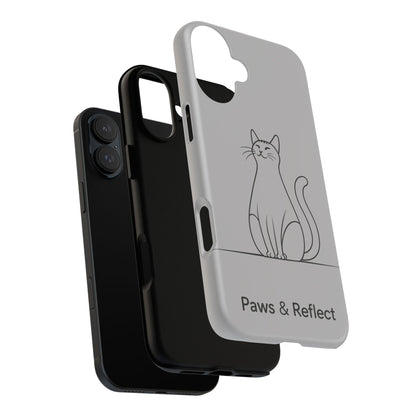 Paw and Reflect Pet Lovers iPhone Case By Memez Store