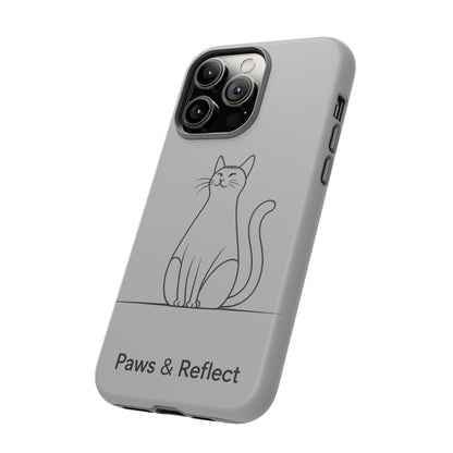 Paw and Reflect Pet Lovers iPhone Case By Memez Store