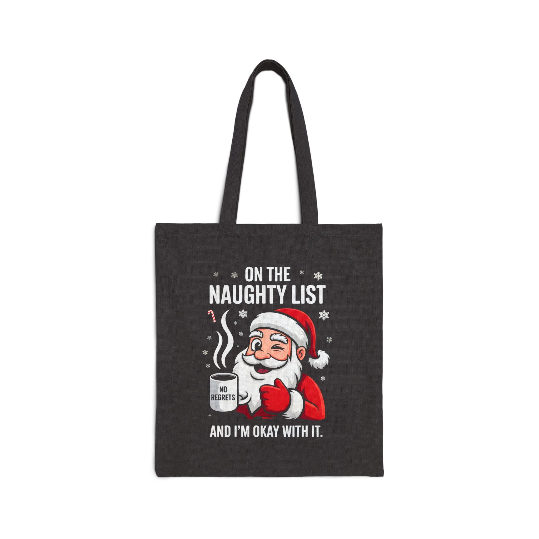 On the Naughty List Christmas Tote Bag