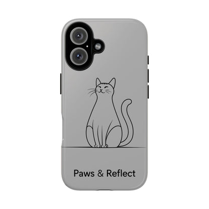 Paw and Reflect Pet Lovers iPhone Case By Memez Store