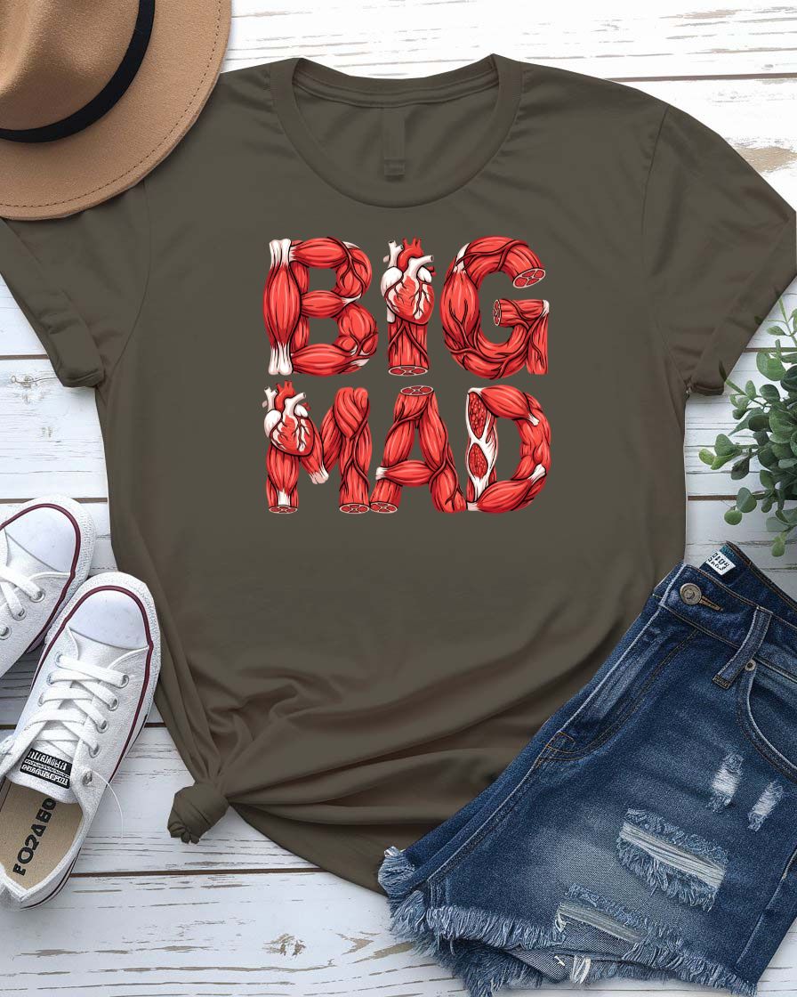 Bid Mad Graphic Streetwear T-Shirt